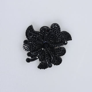 Floare Decorativa Aplicabila cu Strasuri\Cristale Dimensiune: 5 x 5 cm - Ahura