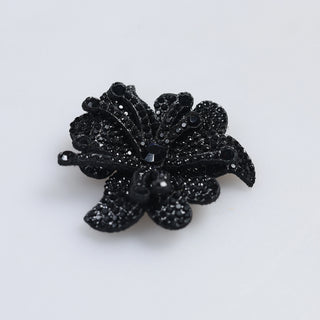 Floare Decorativa Aplicabila cu Strasuri\Cristale Dimensiune: 5 x 5 cm - Ahura