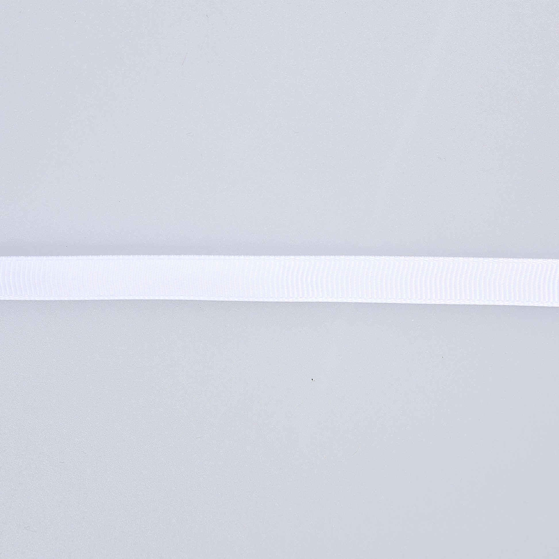 Bandă ripsată 1 cm alb - detaliu