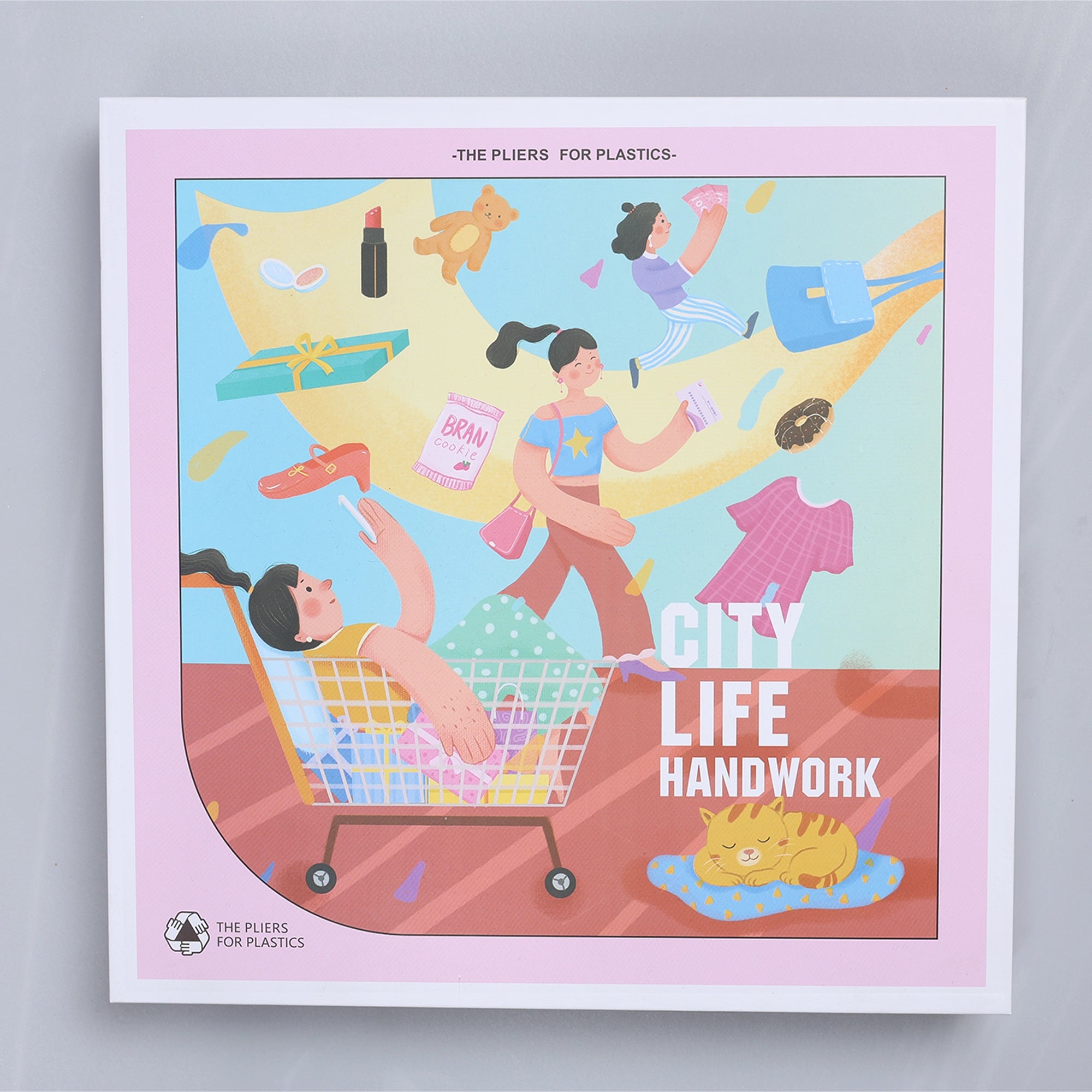 Set Complet Clește și Capse Plastic - Ahura