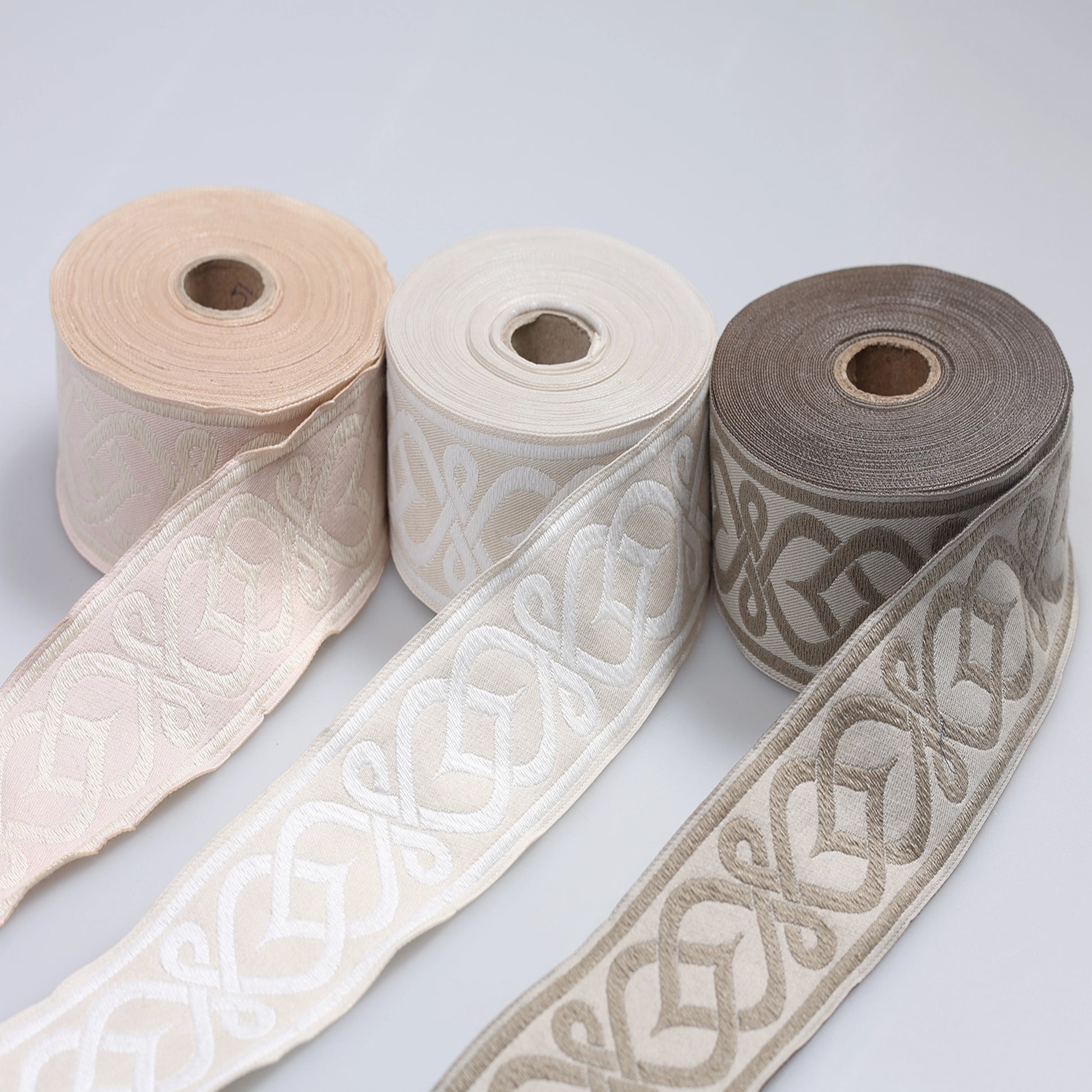 Bandă decorativă 5 cm împletitură celtică - Ahura