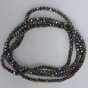 Șirag Mărgele de Cristal Fațetate M18 - Ahura