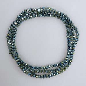 Șirag Mărgele de Cristal Fațetate M10 - Ahura