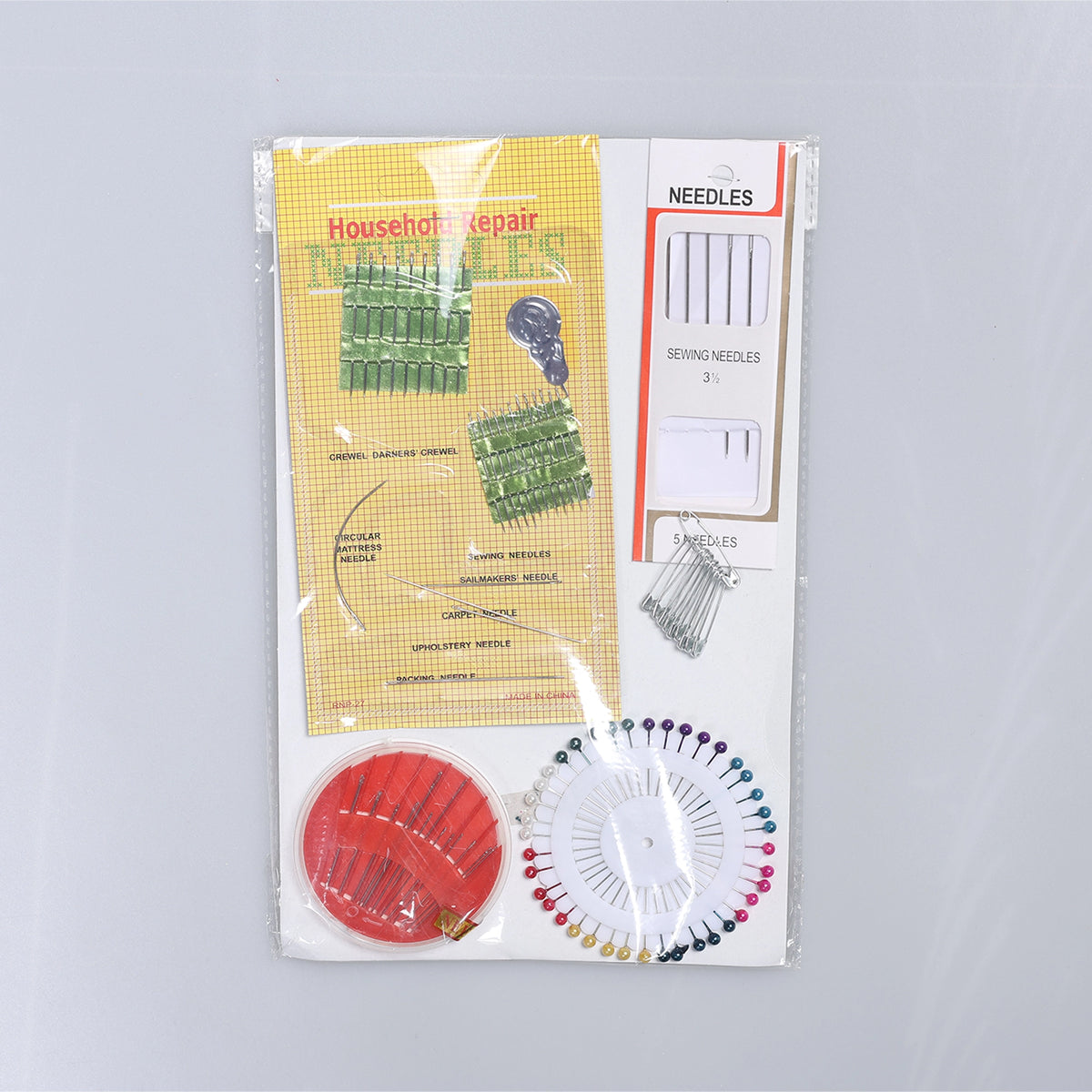 Set Mixt Ace de Cusut, Bolduri și Ace Speciale (All-in-One) - Ahura