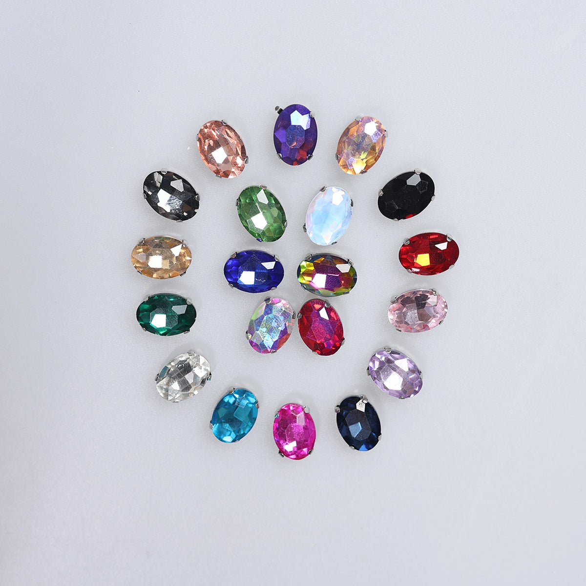 Piatră pentru cusut tip lacrimă 1.7x1.2 cm - Ahura