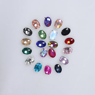 Piatră pentru cusut tip lacrimă 1.7x1.2 cm - Ahura