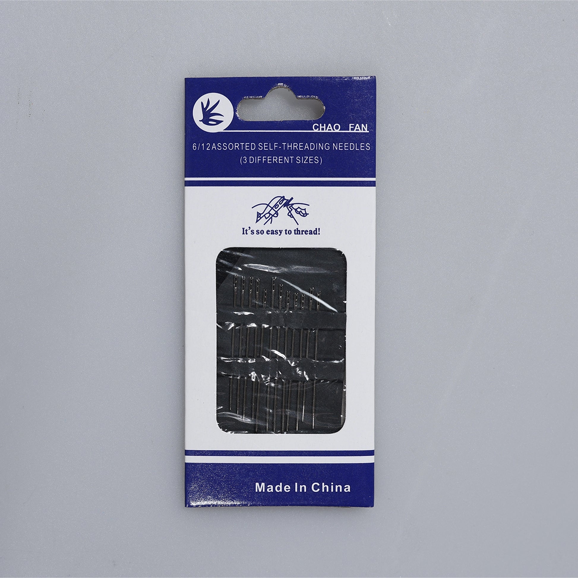 Set 12 Ace de Cusut cu Auto-Înfilare, 3 Dimensiuni (3.5 cm - 5 cm) M1 - Ahura