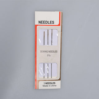 Set 3 Ace de Cusut Lungi (9 cm), Robuste, pentru Materiale Groase și Artizanat M4 - Ahura