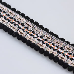 Banda Decorativa Brodata 4 cm M4 - Ahura