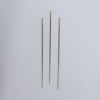 Set 3 Ace de Cusut Lungi (9 cm), Robuste, pentru Materiale Groase și Artizanat M4 - Ahura
