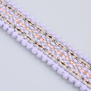 Banda Decorativa Brodata 4 cm M2 - Ahura