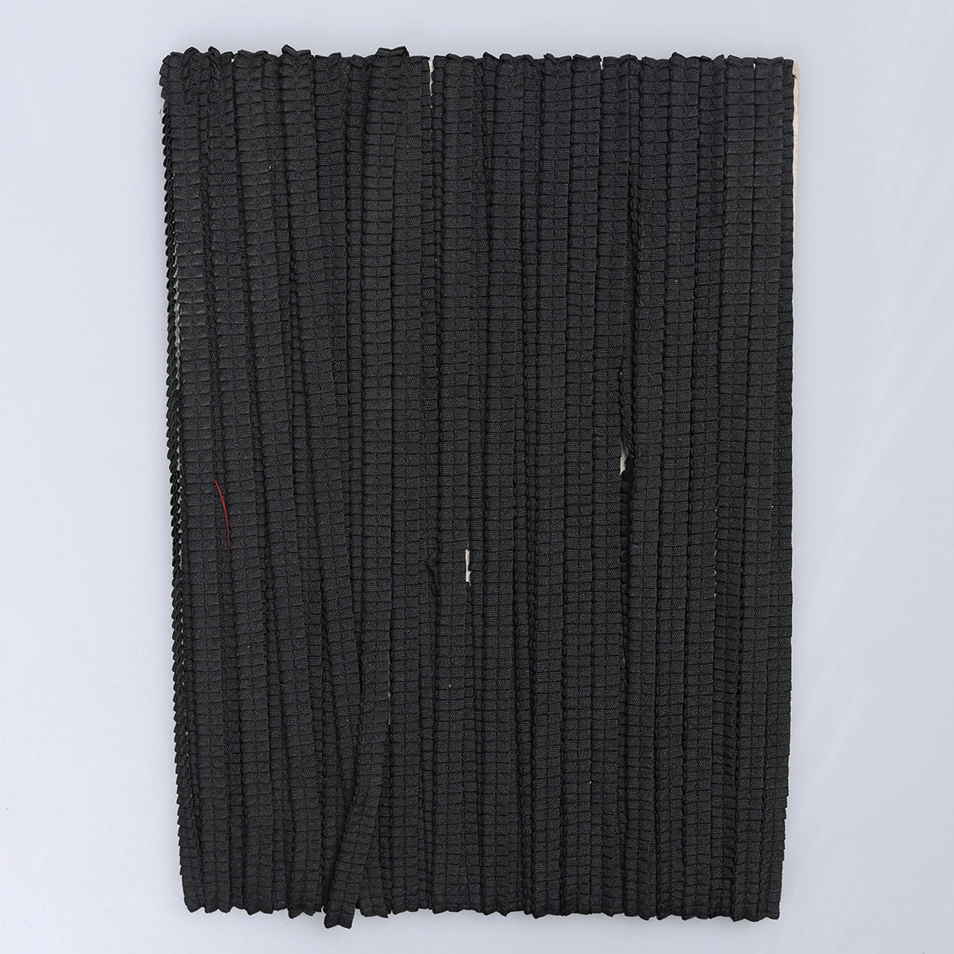 Bandă decorativă texturată 0,7 cm negru