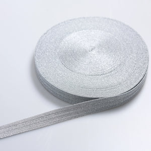 Elastic cu Sclipici și Dungi 2cm M32 - Ahura