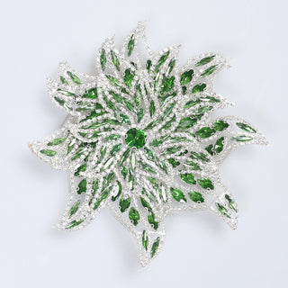 Floare Decorativa Aplicabila cu Strasuri\Cristale 15 cm - Ahura