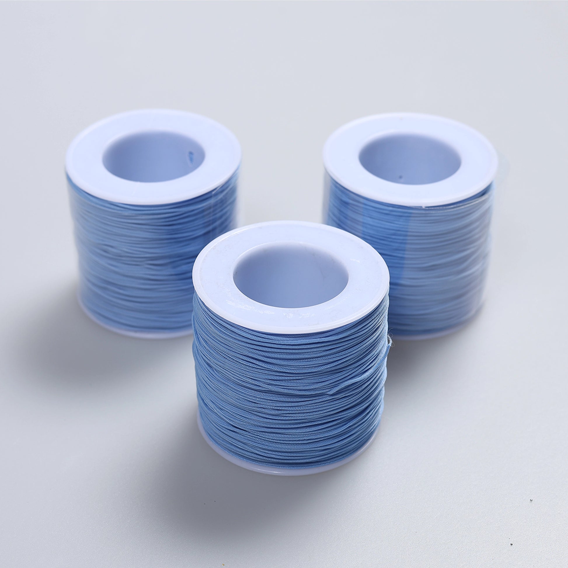 Șnur textil rolă 100 m bleu
