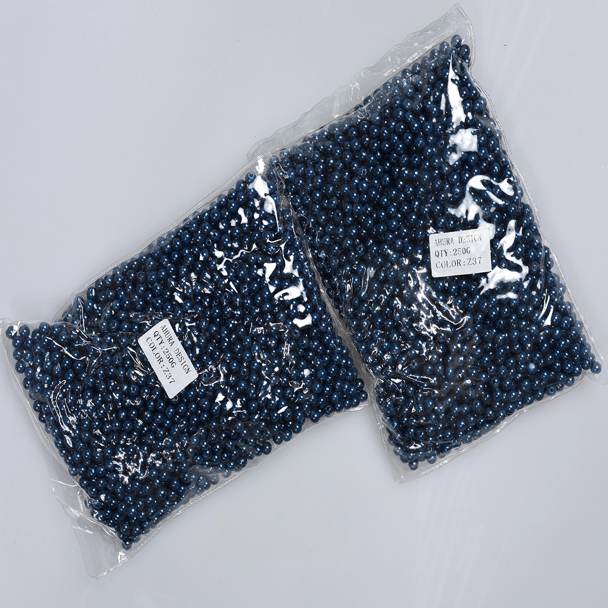 Perle de cusut 6 mm bleumarin