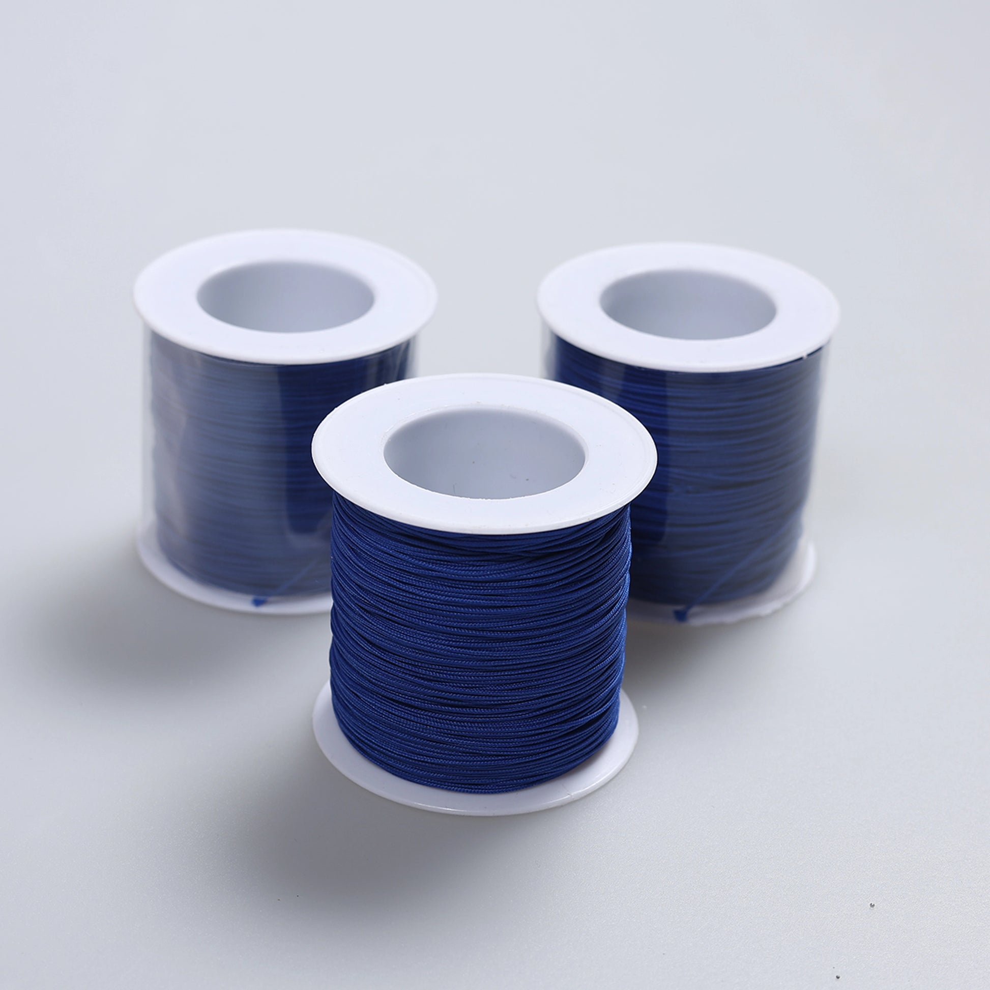 Șnur textil rolă 100 m bleumarin