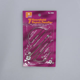 Set 7 Ace Speciale pentru Reparații și Tapițerie – Include Ace Curbate și pentru Piele M13 - Ahura