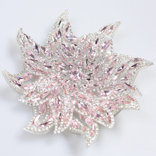 Floare Decorativa Aplicabila cu Strasuri\Cristale 15 cm - Ahura