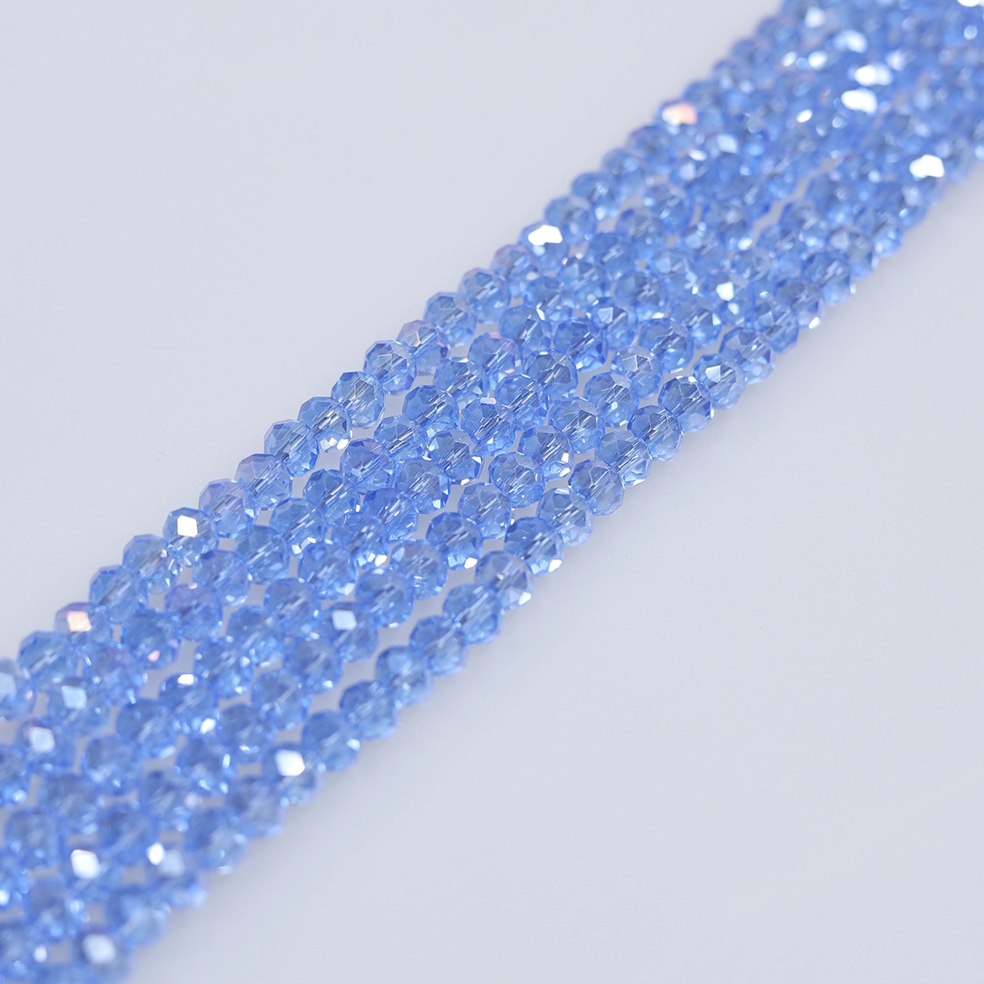 Șirag Mărgele de Cristal Fațetate M40