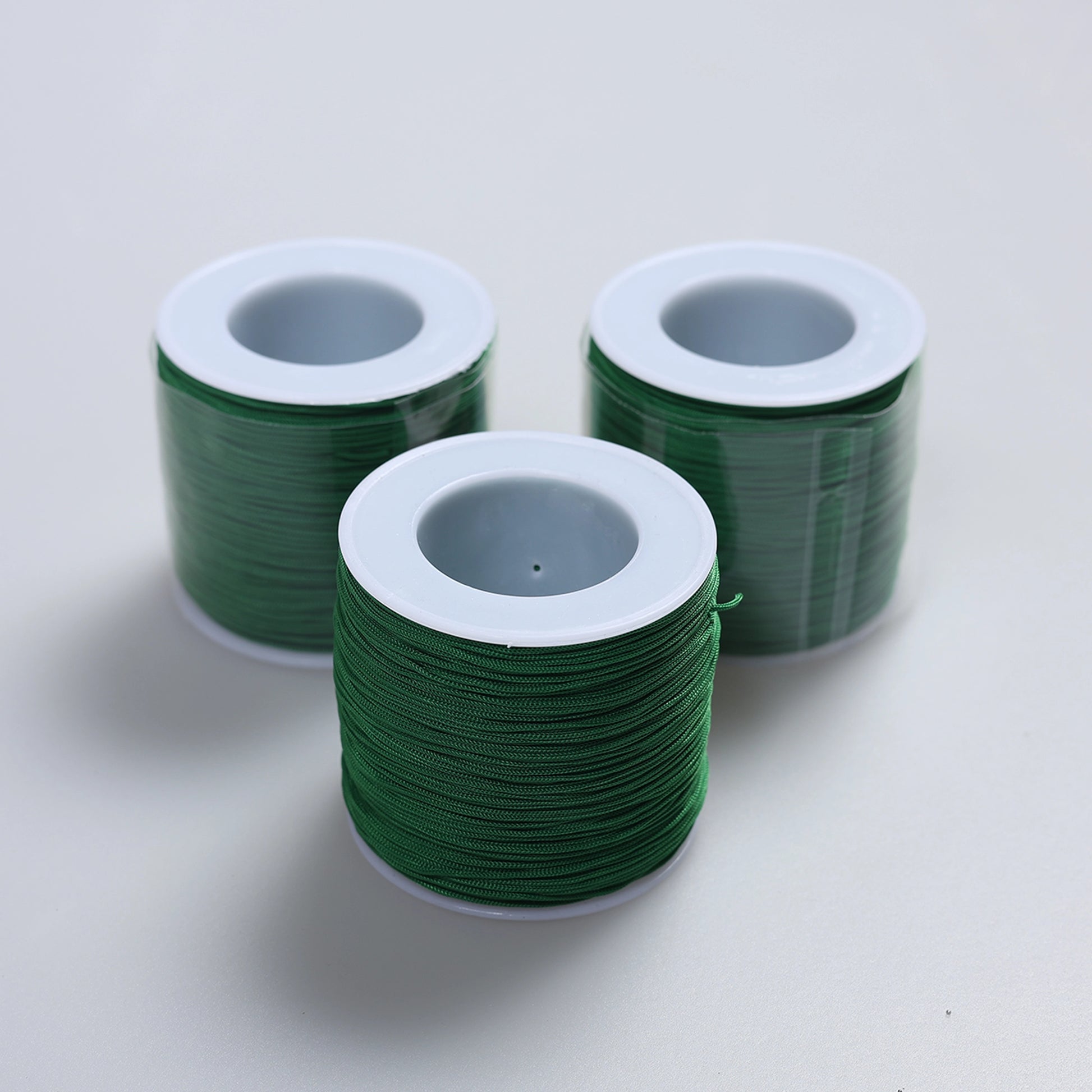 Șnur textil rolă 100 m verde