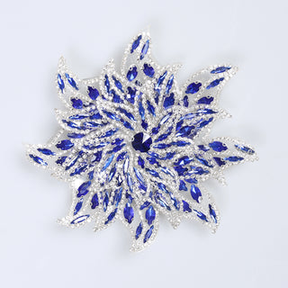 Floare Decorativa Aplicabila cu Strasuri\Cristale 15 cm - Ahura
