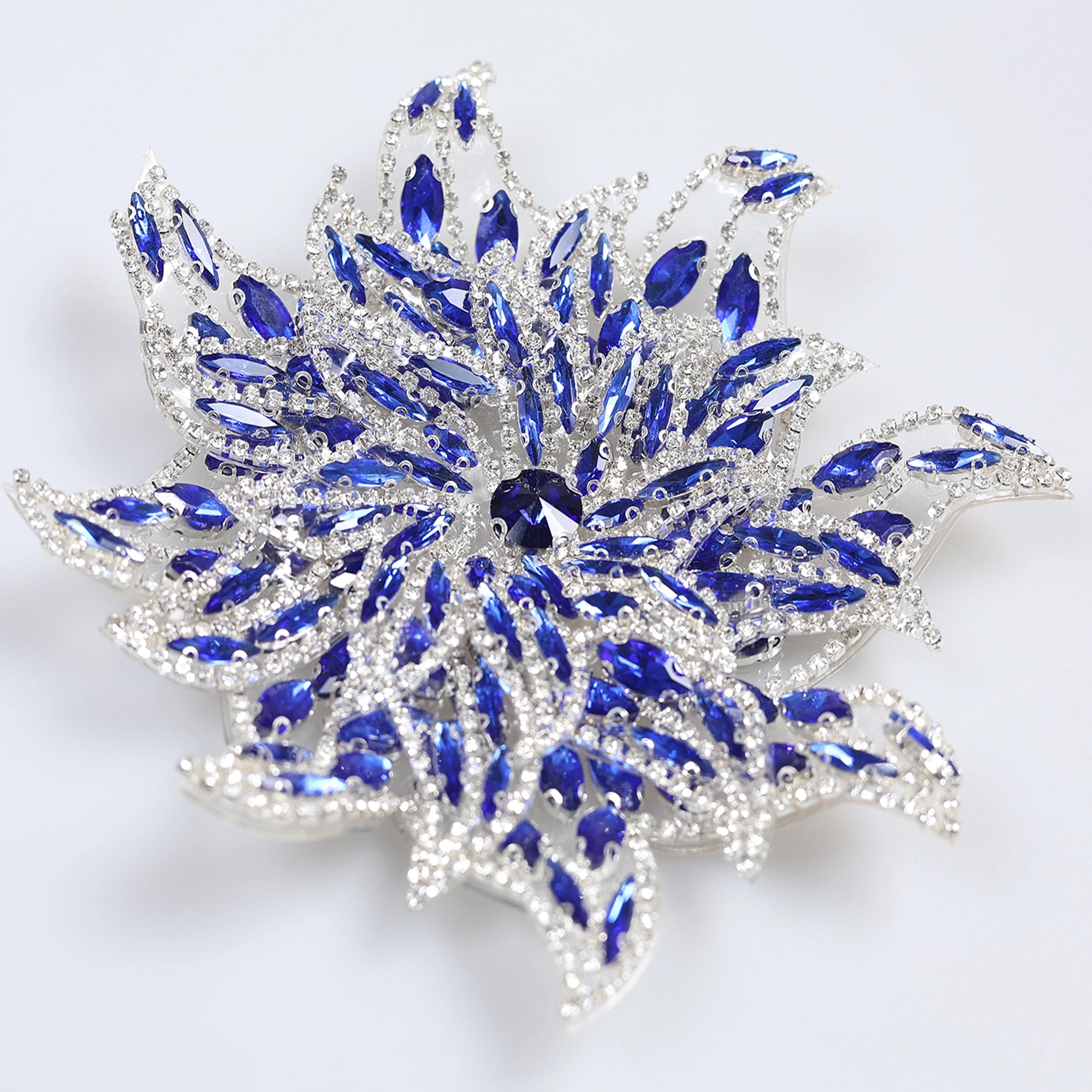 Floare Decorativa Aplicabila cu Strasuri\Cristale 15 cm - Ahura