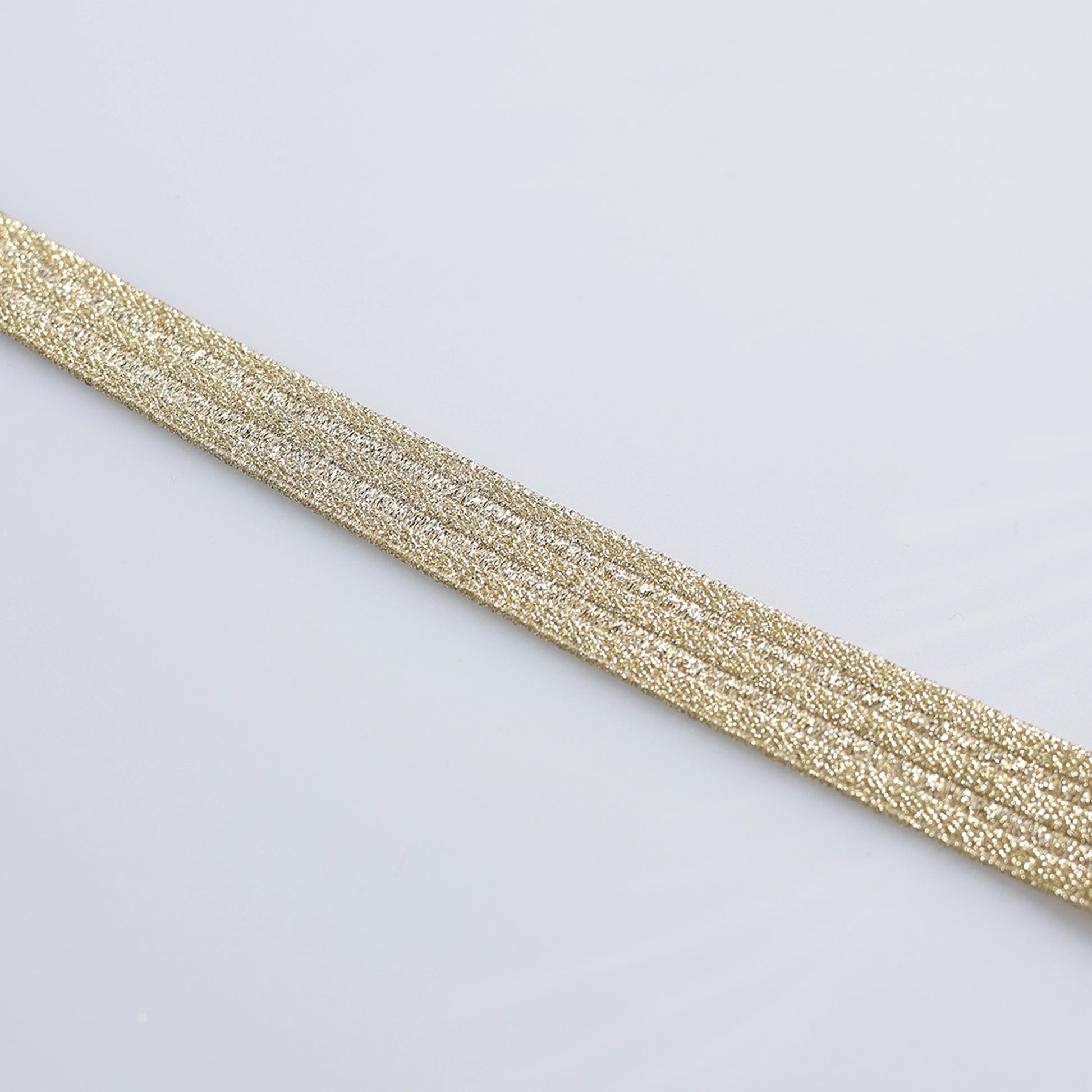 Elastic cu Sclipici și Dungi 2cm M37 - Ahura