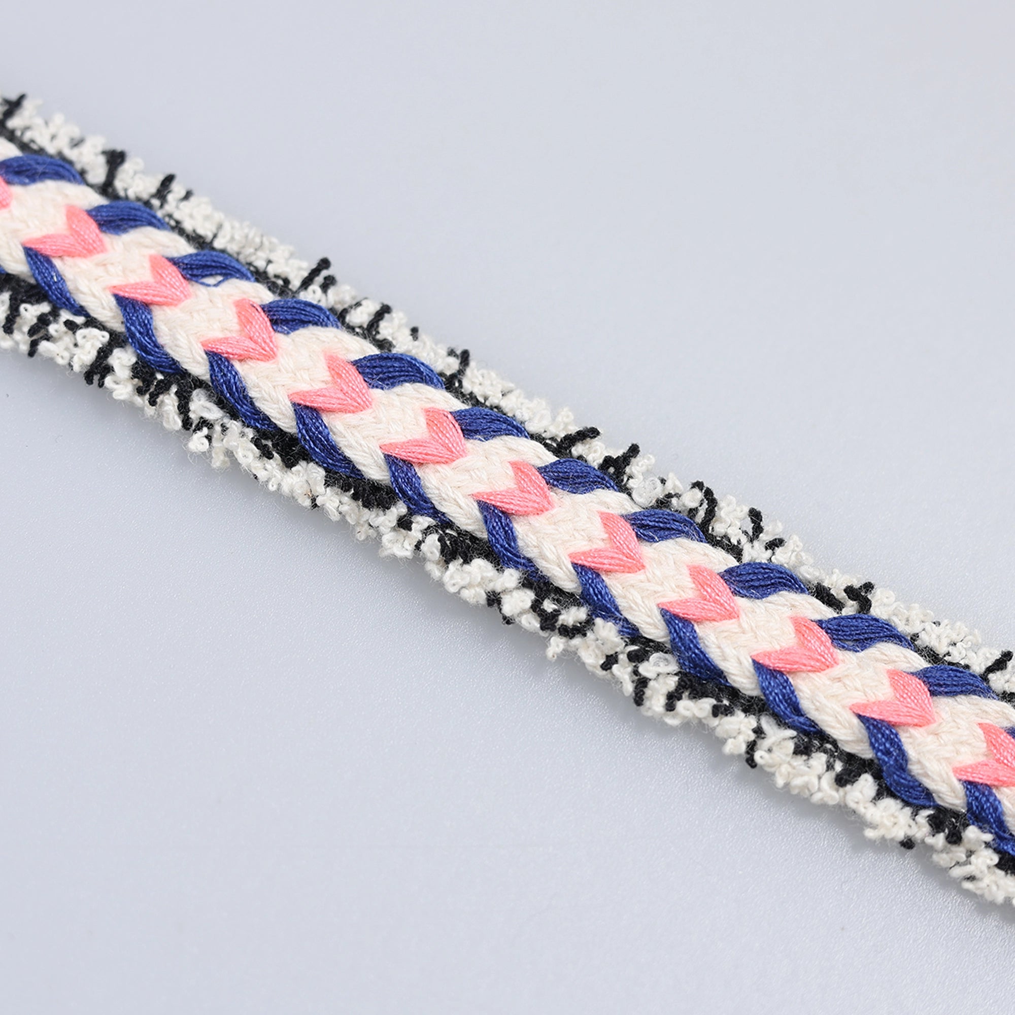 Banda Decorativa cu Aspect Impletit 2cm M1 - Ahura