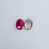 Piatră pentru cusut tip lacrimă 2.5x2 cm