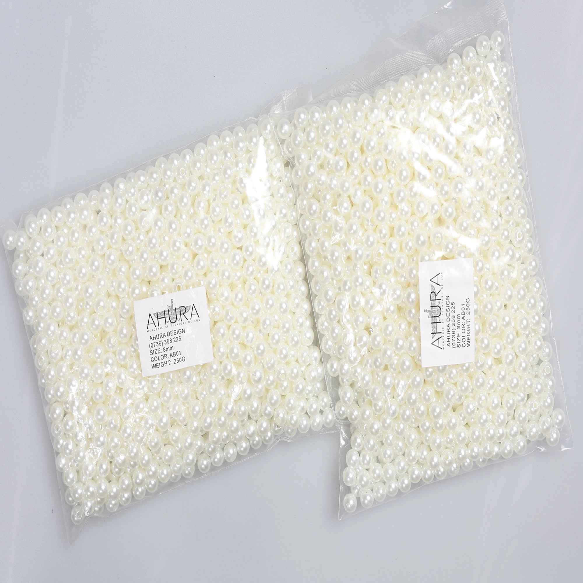 Margele Perlate Pachet 8mm/250g M6