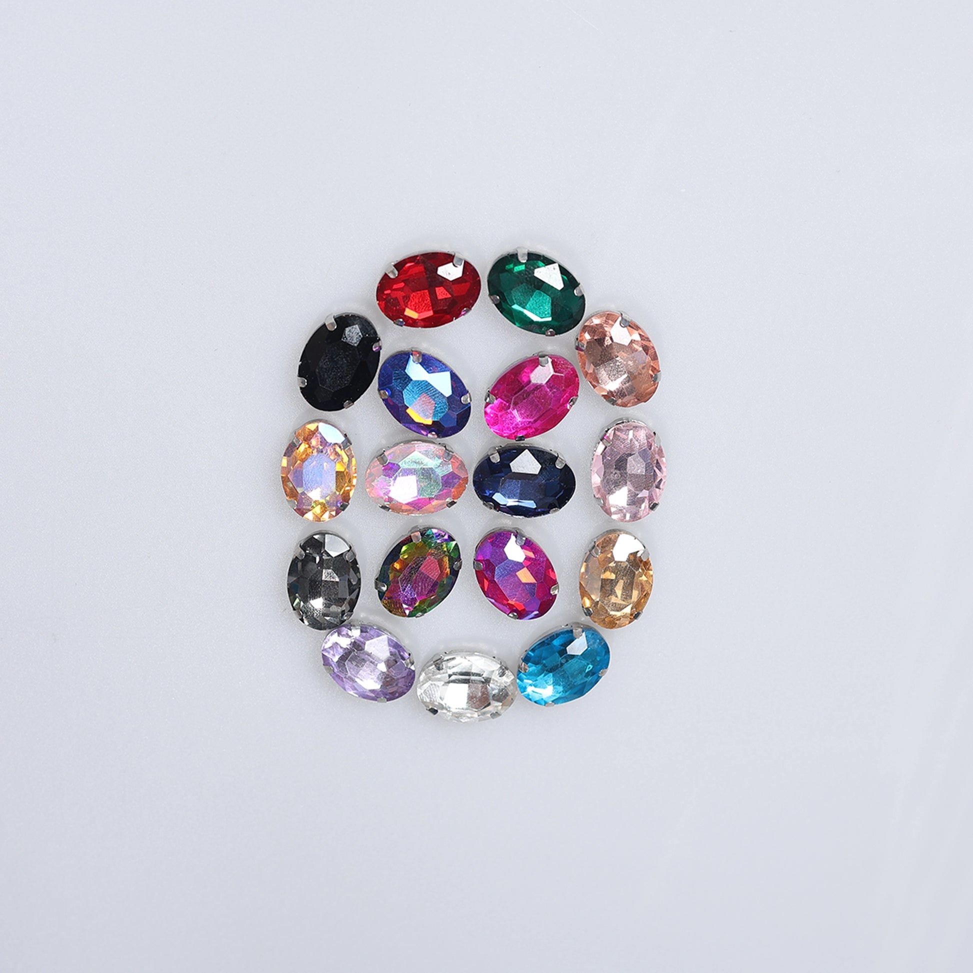 Piatră pentru cusut tip lacrimă 1.5x1 cm - Ahura