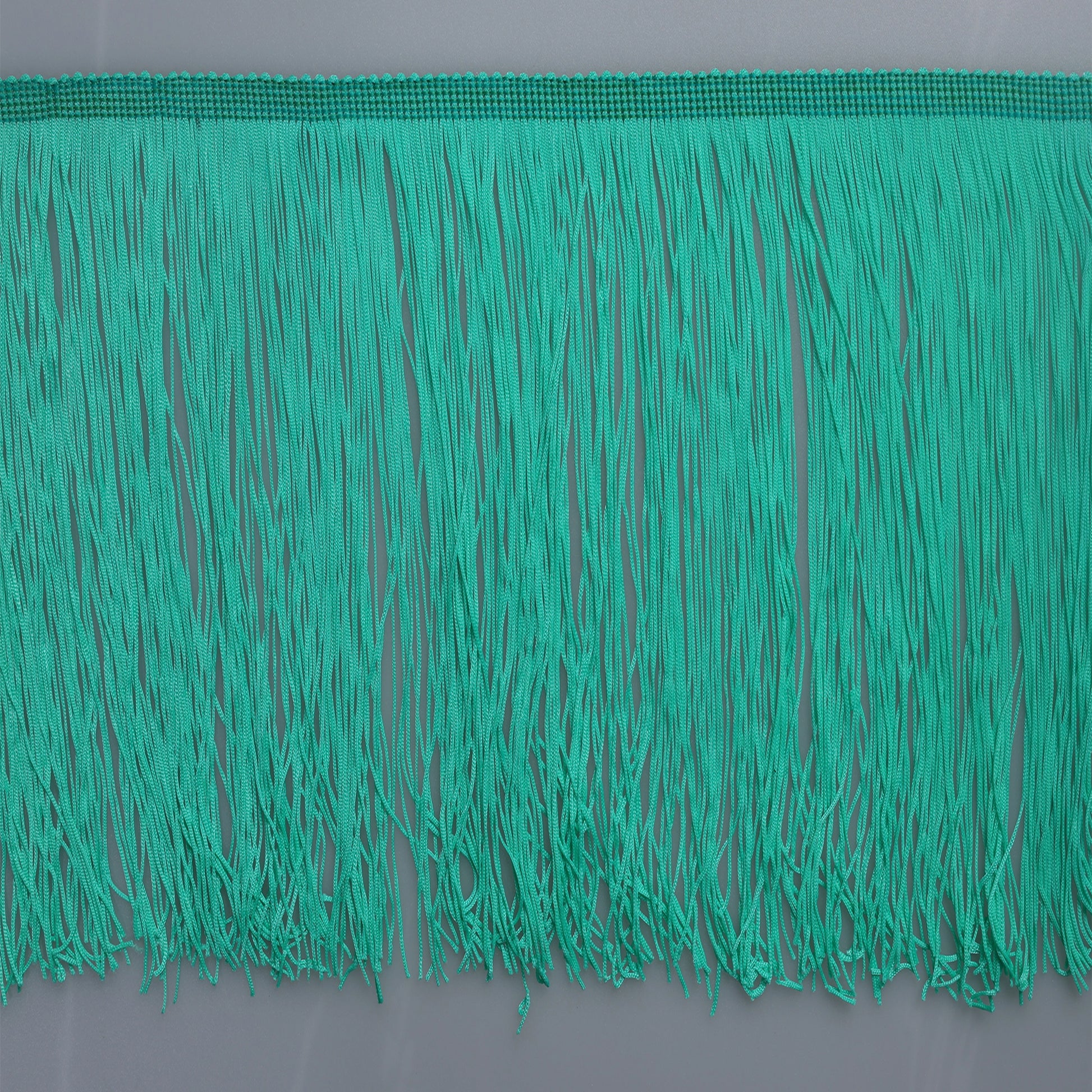 Franjuri decorativi 20 cm Verde Smarald – rolă 10 m