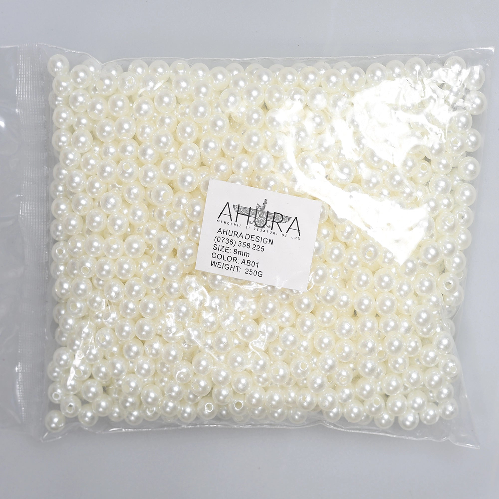 Margele Perlate Pachet 8mm/250g M1