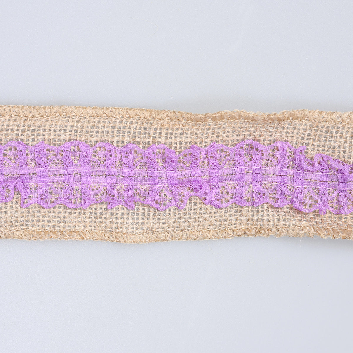 Banda din Iuta cu Dantela 6cm Rola 4.5m M1 - Ahura