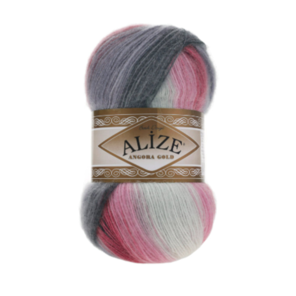 Angora Gold Batik 1602 pachet de 5 bobine - Ahura