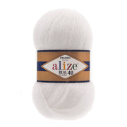 Angora Real40 55 pachet de 5 bobine - Ahura