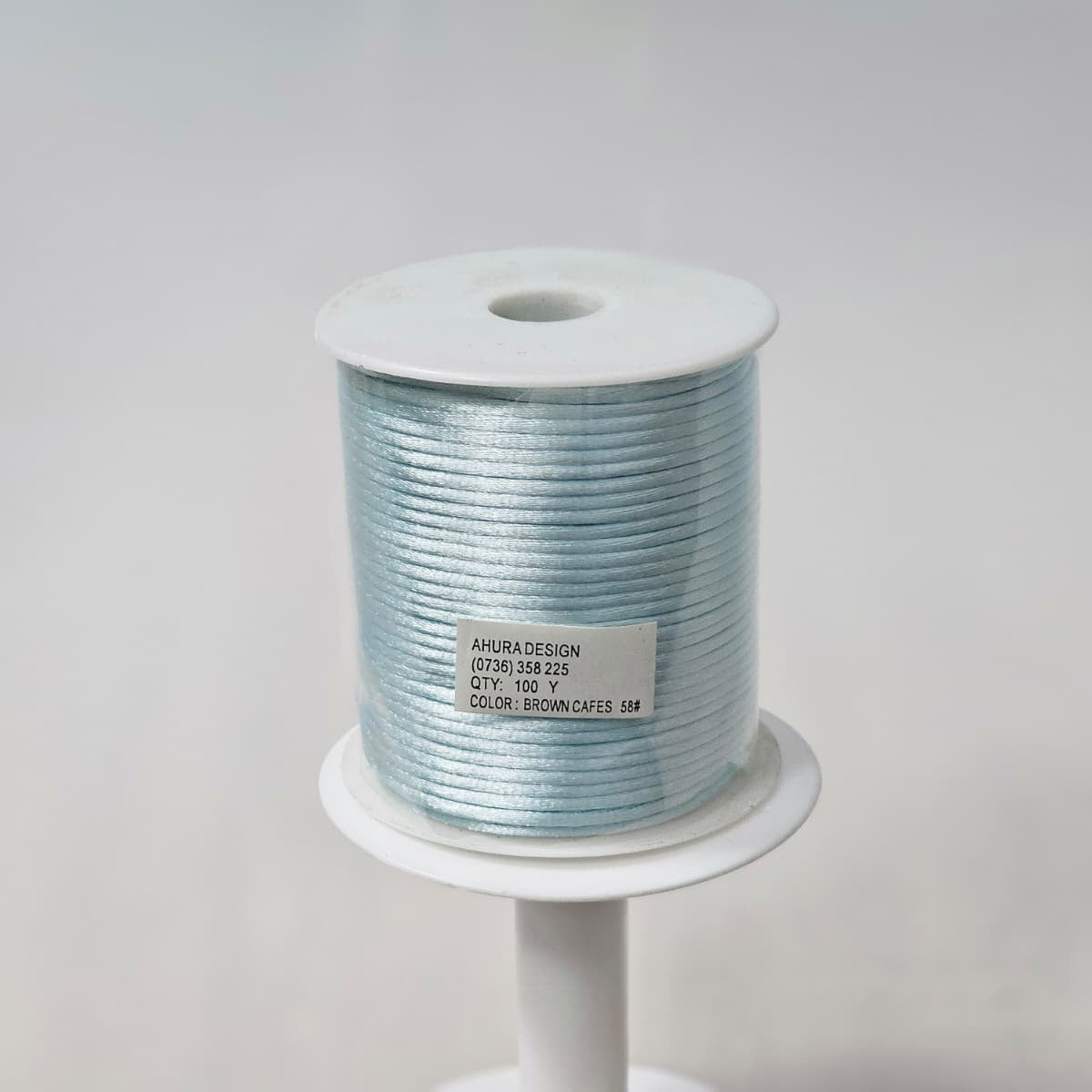 Snur Satinat Blue