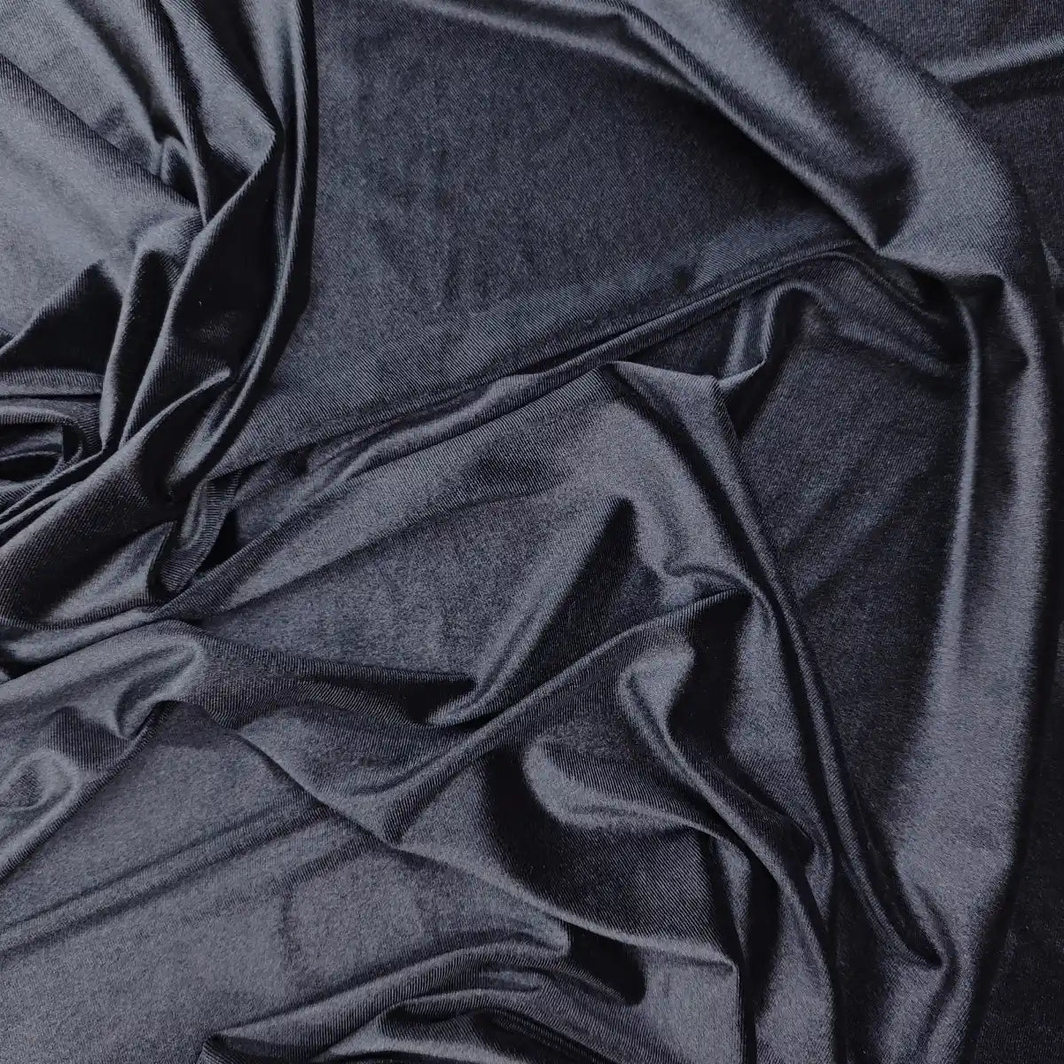 Catifea elastică – Negru intens - Ahura