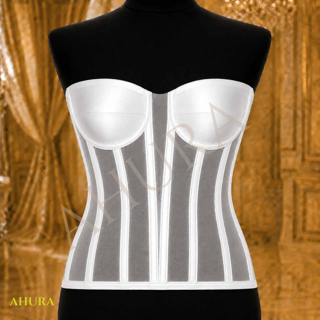 Corset Modelator Lung Alb