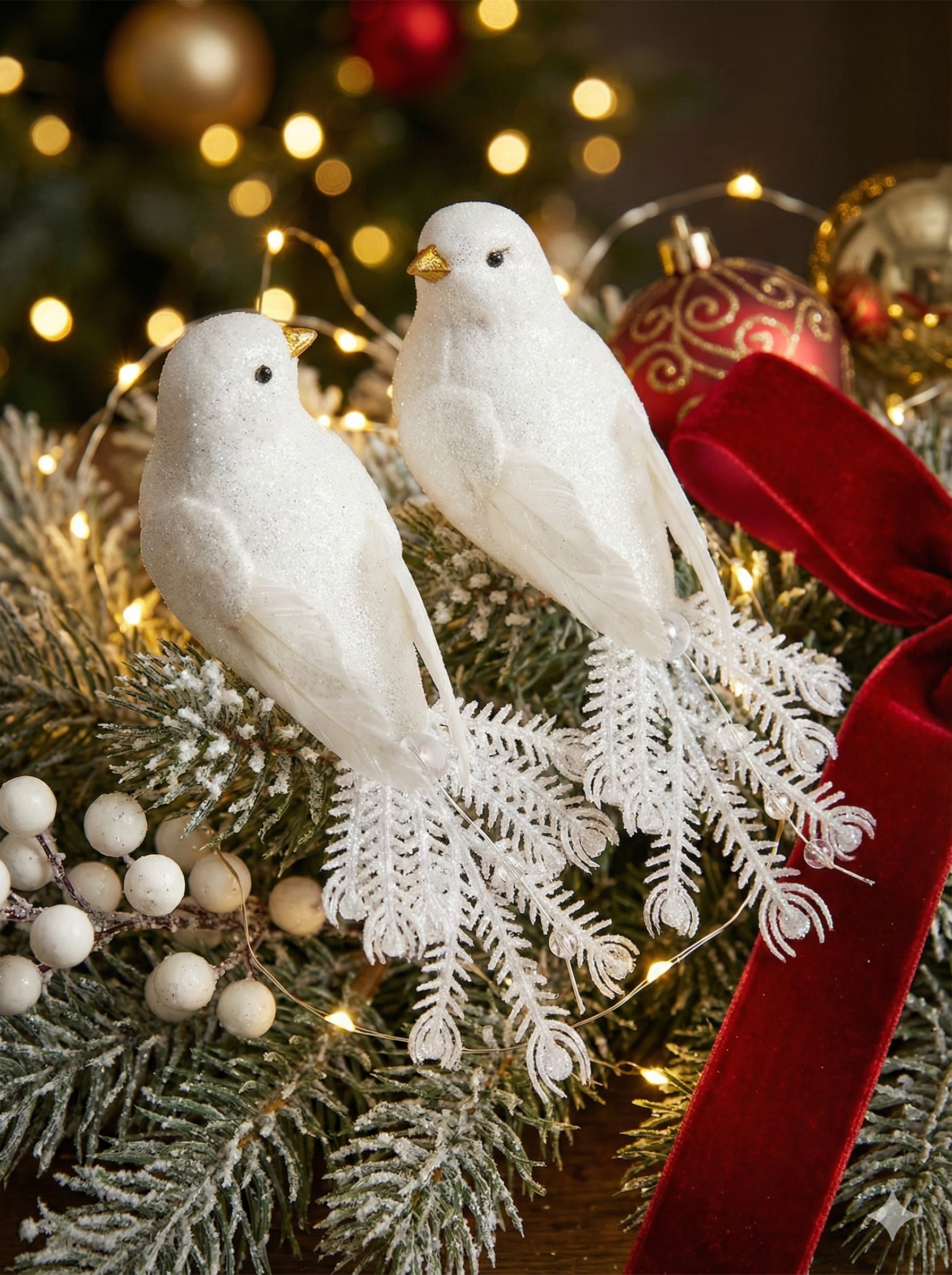 Set 2 Turturele Decorative