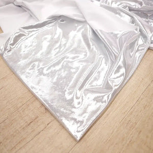 Lycra peliculizată – Argintiu metalic - Ahura