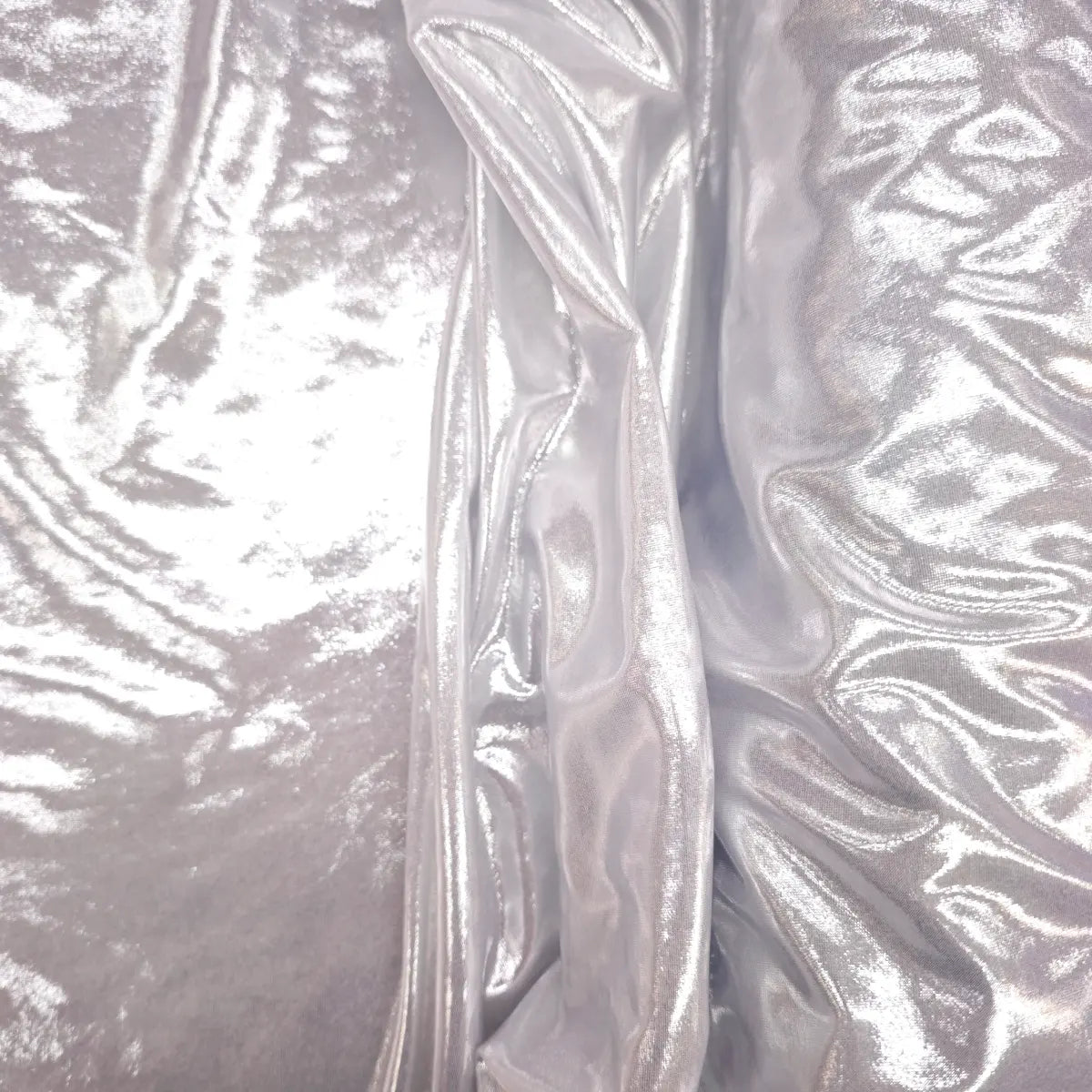 Lycra peliculizată – Argintiu metalic - Ahura