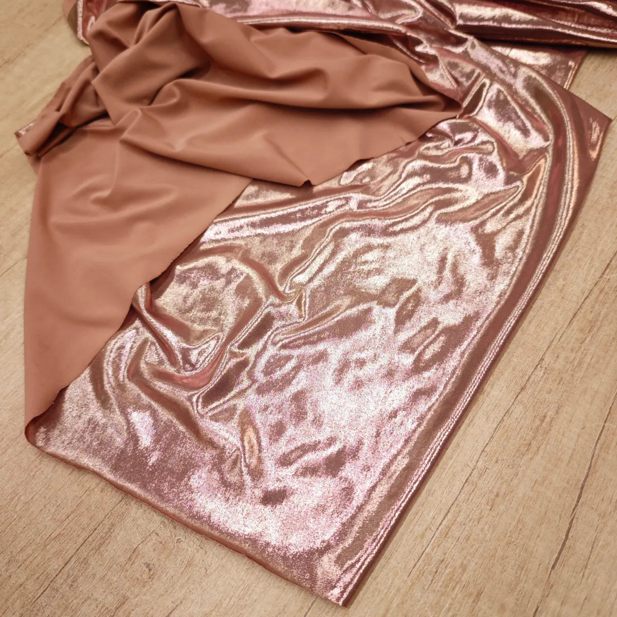 Lycra peliculizată – Cupru metalizat - Ahura