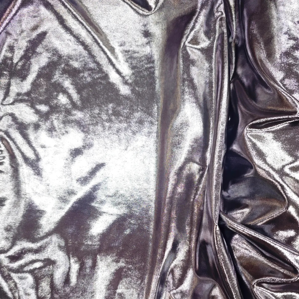 Lycra peliculizată – Gri metalizat - Ahura