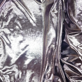 Lycra peliculizată – Gri metalizat - Ahura