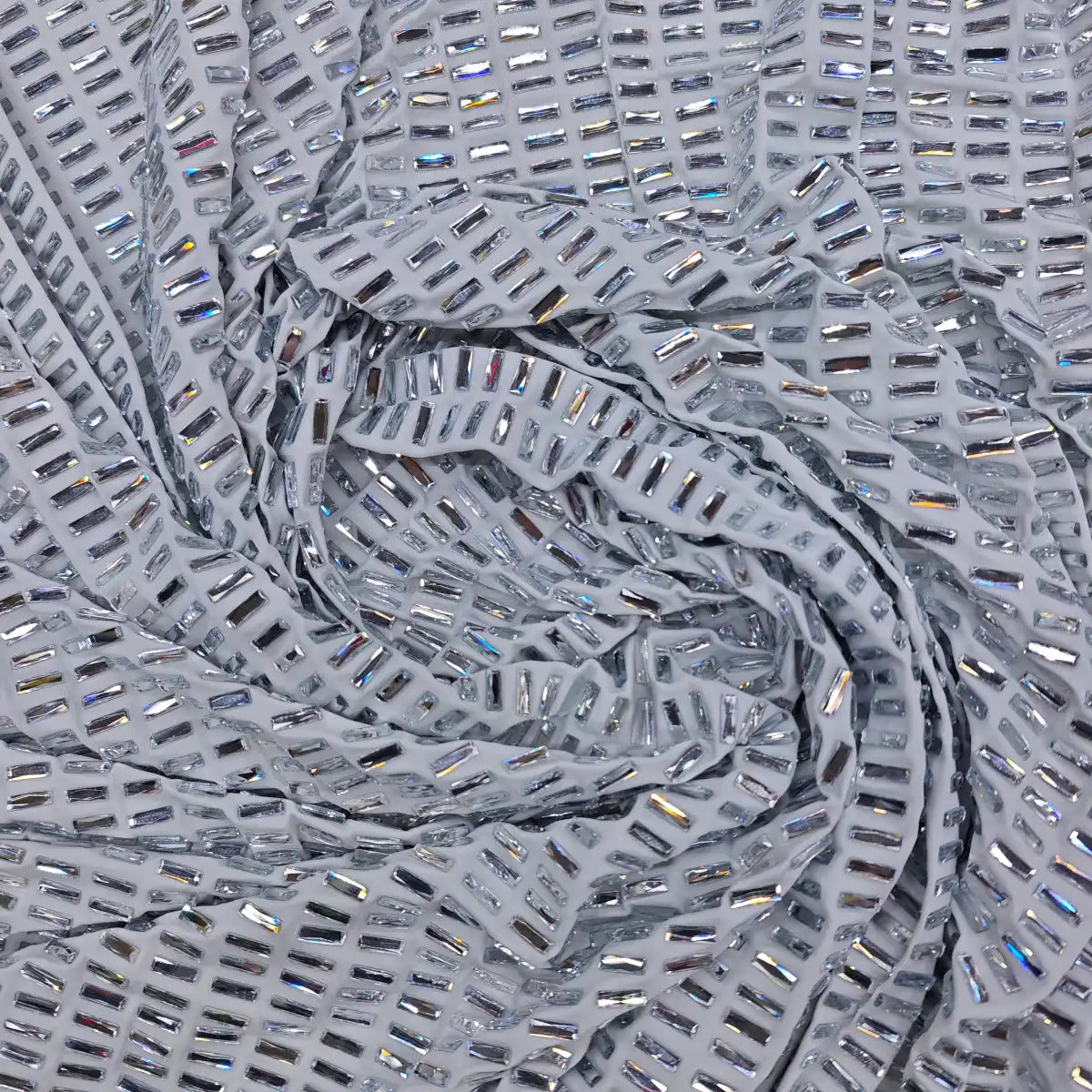 Lycra Accesorizata cu Cristale Dreptunghiulare - Ahura