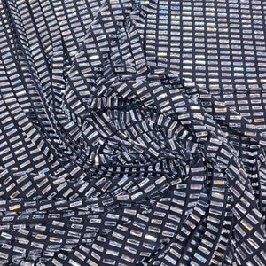 Lycra Accesorizata cu Cristale Dreptunghiulare - Ahura