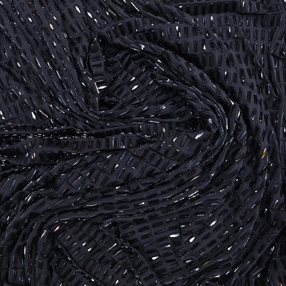 Lycra Accesorizata cu Cristale Dreptunghiulare - Ahura