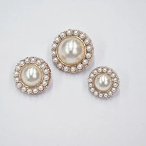 Nasturi plastic cu Perle M3 - Ahura